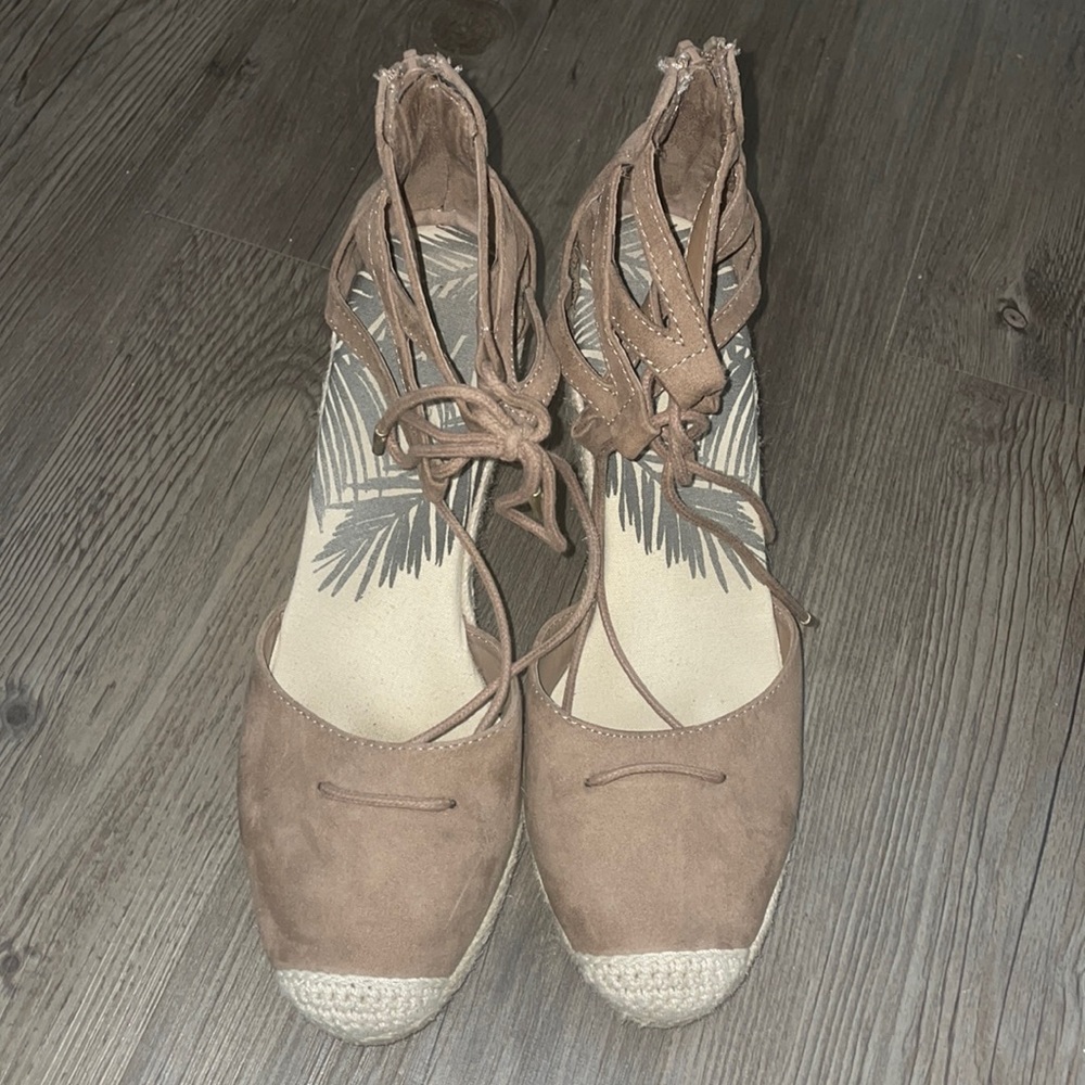 Dolce Vita tan wedges